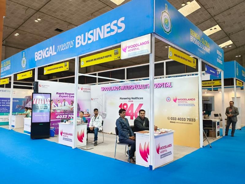 Bengal Global Business Summit - Medical Stall