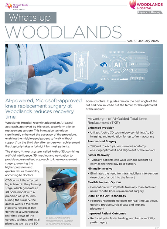 Woodlands Hospital Newsletter January, Vol5